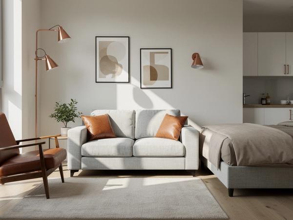 Copperline Studio living area