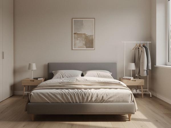 Kyiv Center Two-Bed bedroom